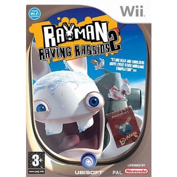 Rayman Raving Rabbids 2-Standaard (Wii) Gebruikt