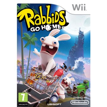Rabbids Go Home-Standaard (Wii) Gebruikt