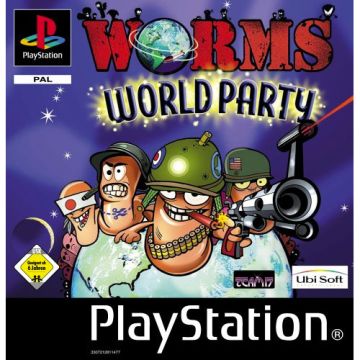 Worms World Party-Duits (PlayStation 1) Gebruikt
