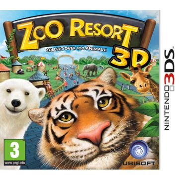 Zoo Resort 3D-Standaard (3DS) Gebruikt