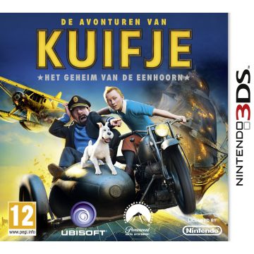 The Adventures of Tintin The Secret of The Unicorn-Standaard (3DS) Gebruikt