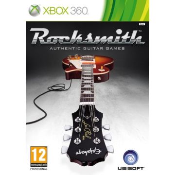 Rocksmith Authentic Guitar Games-Incl. Real Tone Cable (Xbox 360) Gebruikt