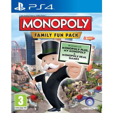 Monopoly Family Fun Pack-Standaard (PlayStation 4) Nieuw