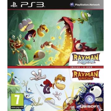 Rayman Legends + Rayman Origins Double Pack-Standaard (PlayStation 3) Gebruikt