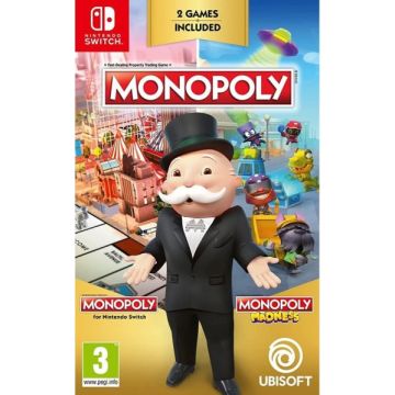 Monopoly + Monopoly Madness Double Pack-Standaard (Switch) Nieuw