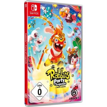 Rabbids Party of Legends-Duits (Switch) Gebruikt
