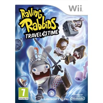 Raving Rabbids Travel In Time-Standaard (Wii) Gebruikt