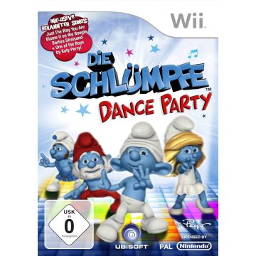 The Smurfs Dance Party-Duits (Wii) Gebruikt