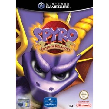 Spyro Enter the Dragonfly-Standaard (GameCube) Gebruikt