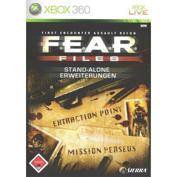 F.E.A.R. Files-Duits (Xbox 360) Gebruikt