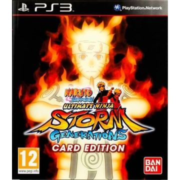 Naruto Shippuden Ultimate Ninja Storm Generations-Card Edition (PlayStation 3) Gebruikt