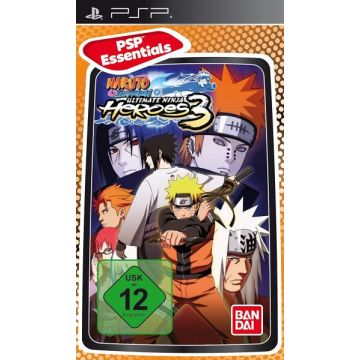Naruto Shippuden Ultimate Ninja Heroes 3-Essentials Duits
