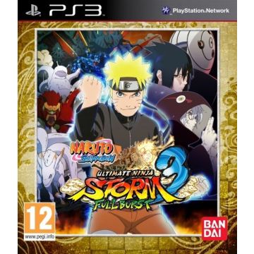 Naruto Shippuden Ultimate Ninja Storm 3-Full Burst (PlayStation 3) Gebruikt