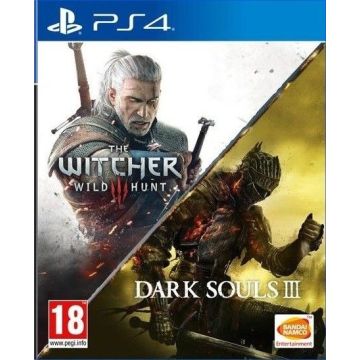 The Witcher 3 Wild Hunt & Dark Souls III-Standaard (PlayStation 4) Gebruikt