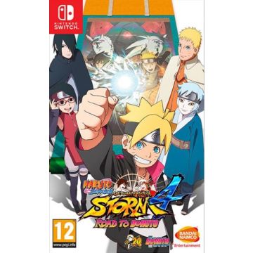 Naruto Shippuden Ultimate Ninja Storm 4 Road to Boruto-Standaard (Switch) Nieuw