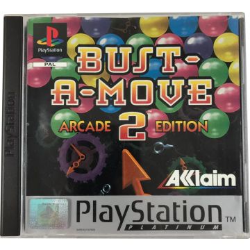 Bust-A-Move 2 Arcade Edition-Platinum (PlayStation 1) Gebruikt