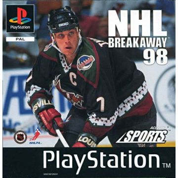 NHL Breakaway 98-Standaard (PlayStation 1) Gebruikt