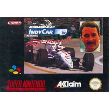 Newman-Haas' Racing Indy Car Featuring Nigel Mansell-Standaard (SNES) Gebruikt