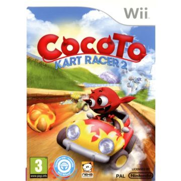 Cocoto Kart Racer 2-Excl. Wheel (Wii) Gebruikt