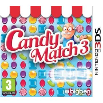 Candy Match 3-Standaard (3DS) Gebruikt