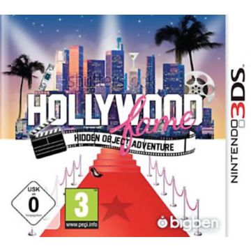 Hollywood Fame Hidden Object Adventure-Standaard (3DS) Nieuw