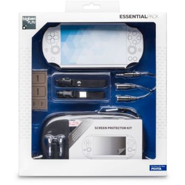 Bigben Essential Pack PSVPACK10-Zwart (PS Vita) Nieuw