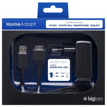 Bigben Power Adapter-Standaard (PS Vita) Nieuw
