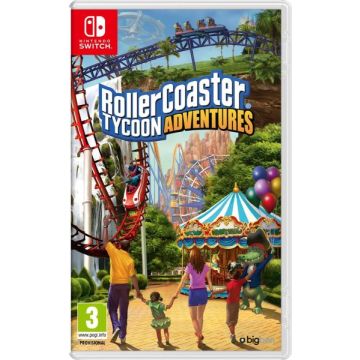 RollerCoaster Tycoon Adventures-Standaard (Switch) Gebruikt