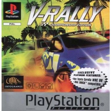 V-Rally Championship Edition-Platinum (PlayStation 1) Gebruikt