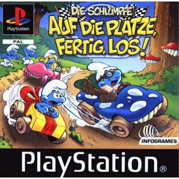 3 2 1 Smurf My First Racing Game-Duits