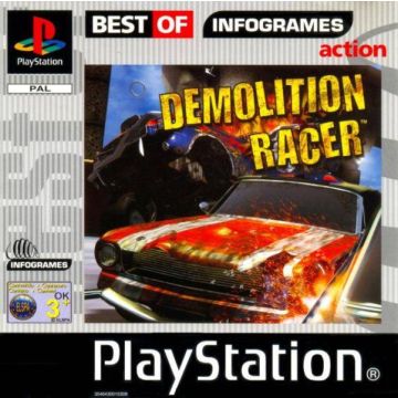 Demolition Racer-Best of Infogrames (PlayStation 1) Gebruikt
