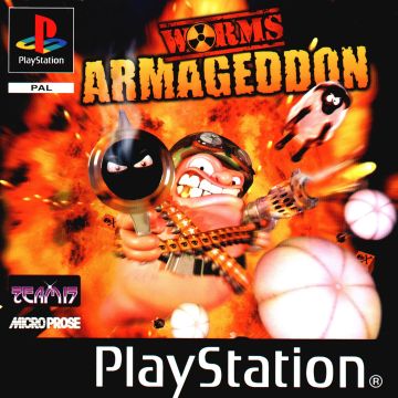 Worms Armageddon-Standaard (PlayStation 1) Gebruikt