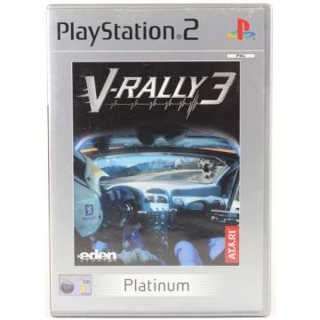 V-Rally 3-Platinum (PlayStation 2) Gebruikt