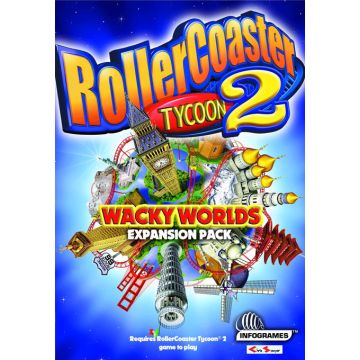 RollerCoaster Tycoon 2 Expansion Pack-Wacky Worlds (PC) Gebruikt