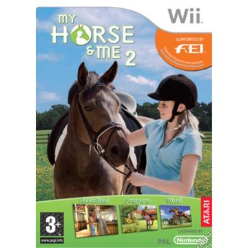 My Horse & Me 2-Italiaans (Wii) Gebruikt