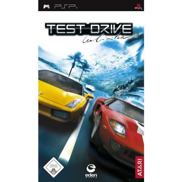 Test Drive Unlimited-Platinum Duits (PSP) Gebruikt