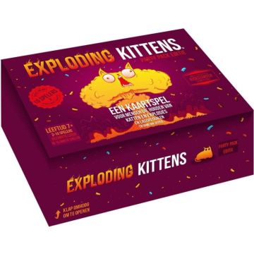 Exploding Kittens A Card Game-Party Pack (NL) (Diversen) Nieuw