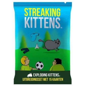 Exploding Kittens A Card Game Expansion-Streaking Kittens NL (Diversen) Nieuw