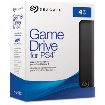 Seagate Externe Game Drive for PS4-4TB Zwart (PlayStation 4) Gebruikt