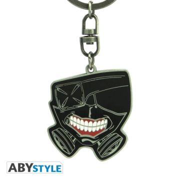 ABYstyle Tokyo Ghoul Metal Sleutelhanger-Kaneki Mask (Diversen) Nieuw