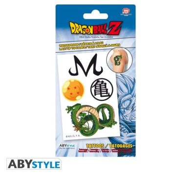 ABYstyle Waterproof Tattoos-Dragon Ball Z (Diversen) Nieuw