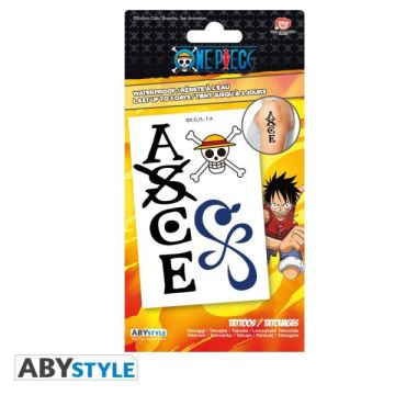ABYstyle Waterproof Tattoos-One Piece (Diversen) Nieuw