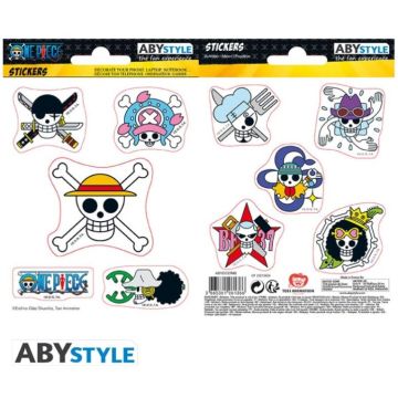 ABYstyle One Piece Sticker-Straw Hat Skulls (Diversen) Nieuw