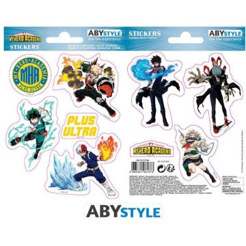 ABYstyle My Hero Academia Stickers-Heroes & Villains (Diversen) Nieuw