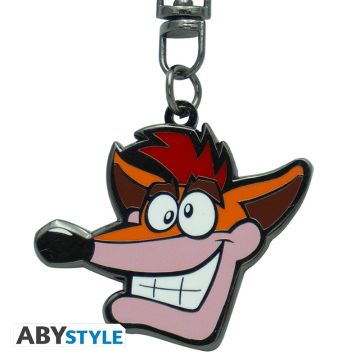 ABYstyle Crash Bandicoot Metalen Sleutelhanger-Crash (Diversen) Nieuw