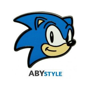 ABYstyle Sonic the Hedgehog Metalen Pin-Sonic Head (Diversen) Nieuw