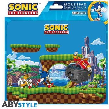 ABYstyle Sonic the Hedgehog Muismat-Sonic / Tails / Robotnik (Diversen) Nieuw