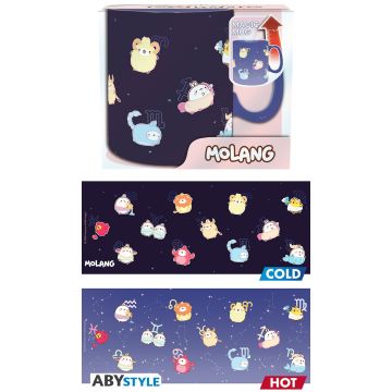 ABYstyle Molang Heat Change Mug-Astrology (Diversen) Nieuw