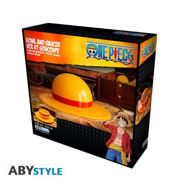 ABYstyle One Piece Bowl and Saucer-Strawhat (Diversen) Nieuw
