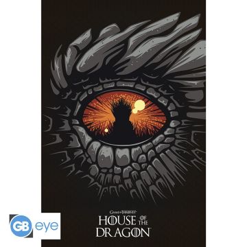 GBeye Game of Thrones House of the Dragon Maxi Poster-Dragon's Eye (Diversen) Nieuw